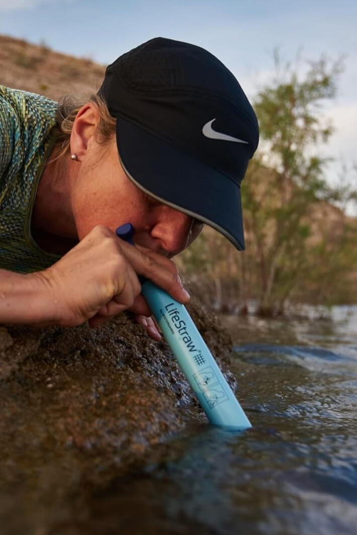 Personal Water Filter for Hiking, Travel & Emergencies Have you ever been outdoors or traveling and wondered if the water around you was actually safe to drink? This personal water filter is designed to turn questionable water into clean drinking water by removing bacteria, parasites, and microplastics. Lightw