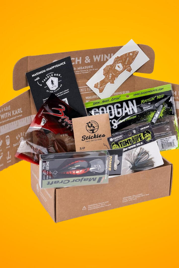 Mystery Fishing Tackle Box for Bass Anglers Have you ever gone fishing and felt stuck using the same lures over and over, wondering what actually works? This mystery tackle box is packed with a variety of bass fishing lures and gear designed for largemouth and smallmouth bass. Each box includes new