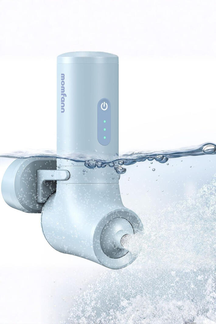 Turn your bathtub into a spa The Momfann Bath Jet Spa is the self-care upgrade your body has been asking for. With two massage modes (powerful hydro-jets and soft bubbles), three speed settings, and zero cords to deal with, it fits right into any tub and any routine. It's also one o