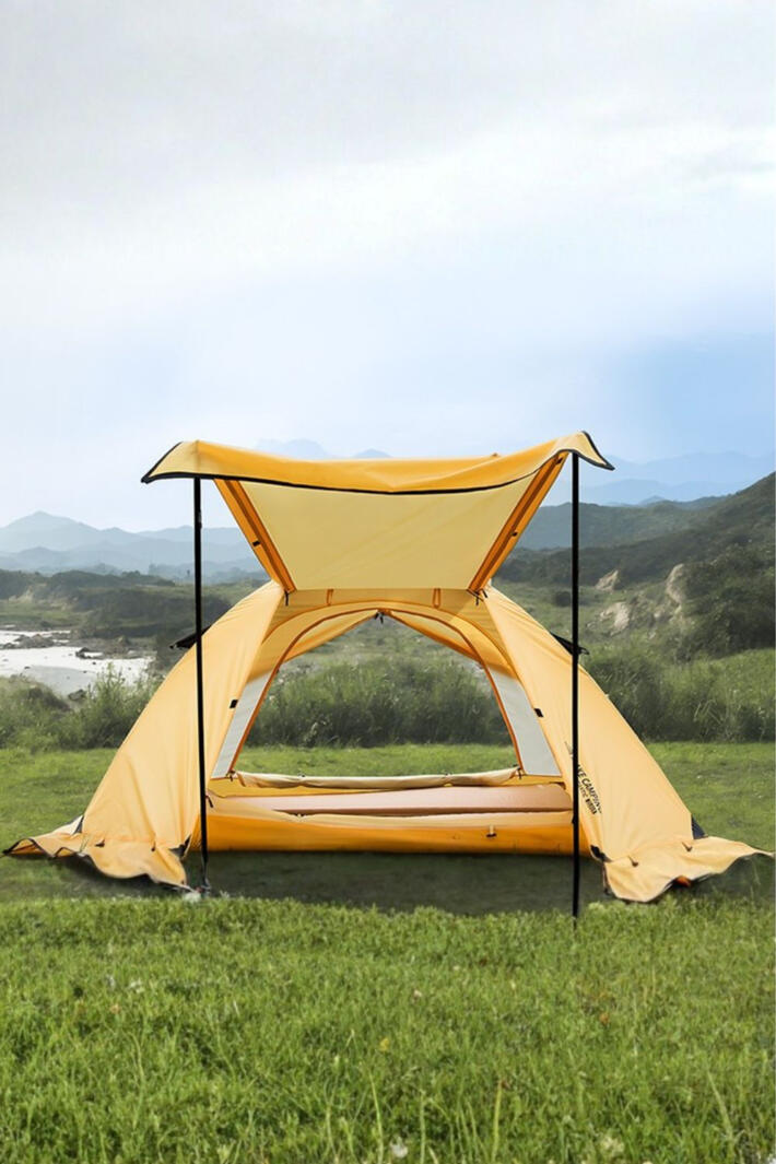 A lightweight 4-season tent designed for camping in all kinds of weather. Great for backpacking and outdoor trips.