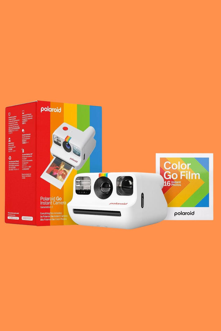 Some memories deserve to be held, not just scrolled through The world's smallest Polaroid instant camera just got better. The Go Gen 2 features improved image quality, a built-in selfie mirror, double-exposure mode, and a self-timer, all in a pocket-sized body that goes everywhere you do. Comes bundled with 16 phot